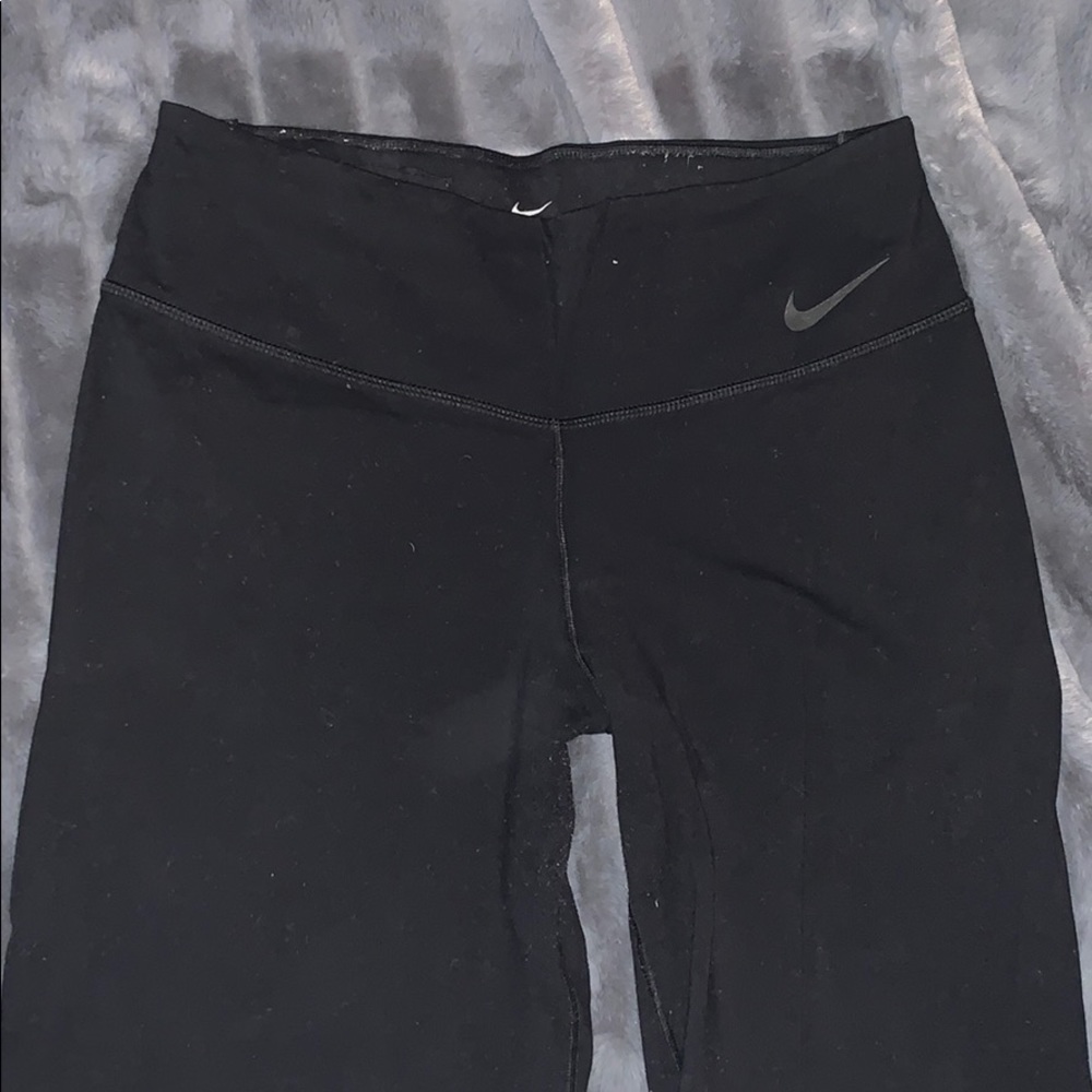 Nike Dri Fit boot cut long leggings